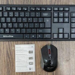 Ecostar Wireless Keyboard & Mouse Set