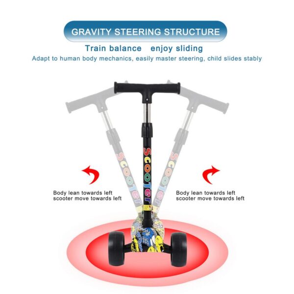 Kids Scooter with Lights and Music - Fun, Safe, and Interactive Ride-On Scooter for Children Premium Pro - Image 8