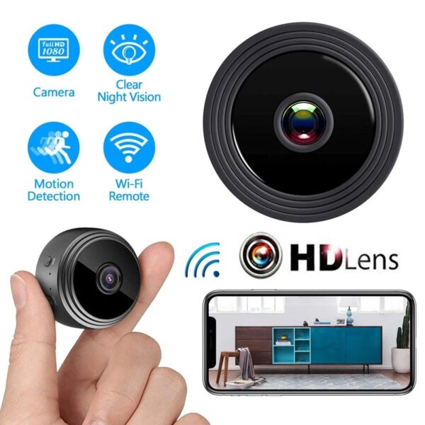 A9 WiFi Mini Camera HD 1080p Wireless Video Recorder Voice Recorder Security Monitoring Camera Smart Home For Infants And Pets