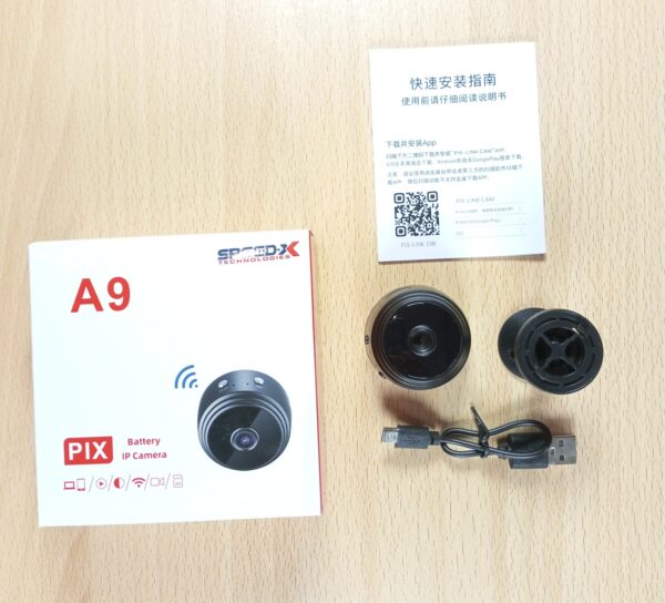 A9 WiFi Mini Camera HD 1080p Wireless Video Recorder Voice Recorder Security Monitoring Camera Smart Home For Infants And Pets - Image 2