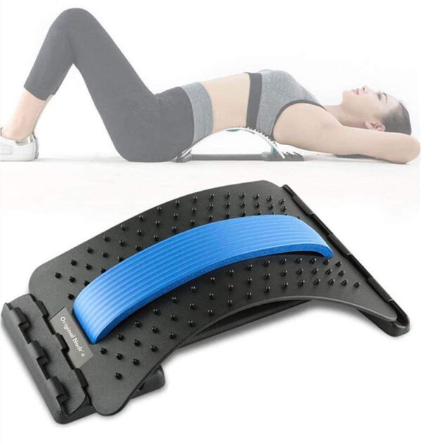 Back Stretcher for Spine Pain Relief - Lumbar Support Device for Lower Back Massage, Posture Correction & Muscle Pain Relief - Image 7