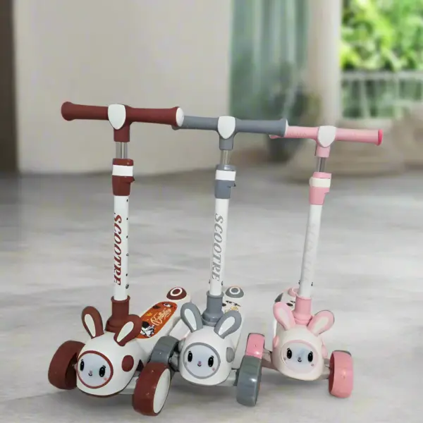Kids Scooter with Lights and Music - Fun, Safe, and Interactive Ride-On Scooter for Children