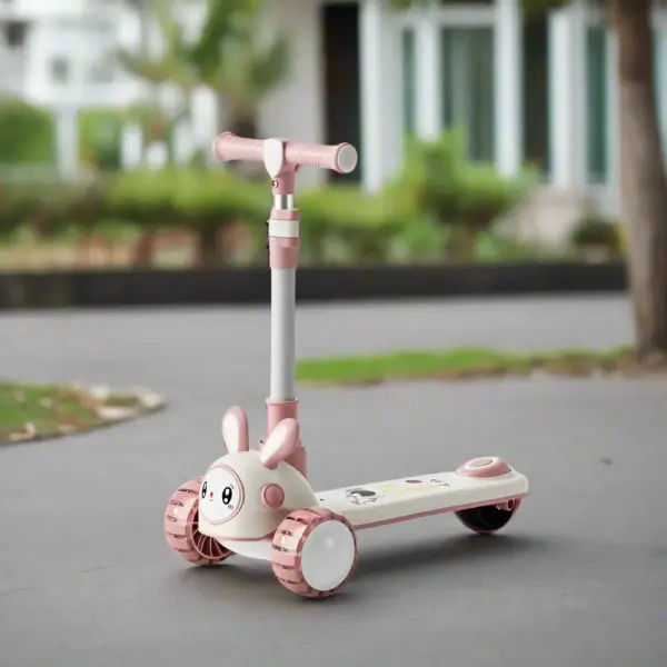 Kids Scooter with Lights and Music - Fun, Safe, and Interactive Ride-On Scooter for Children - Image 2