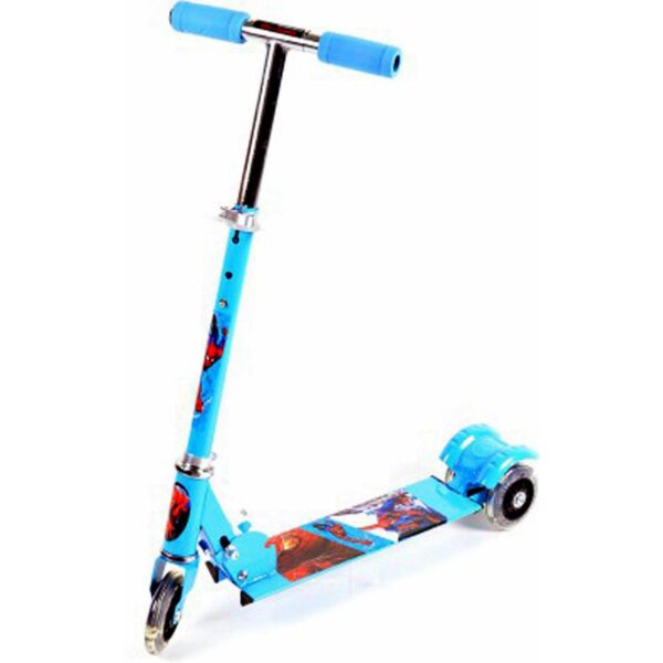Scooty for Kids - 3-Wheel Foldable Mini Kick Scooter, Multi-Color Personal Scooter for Safe and Fun Rides - Image 4