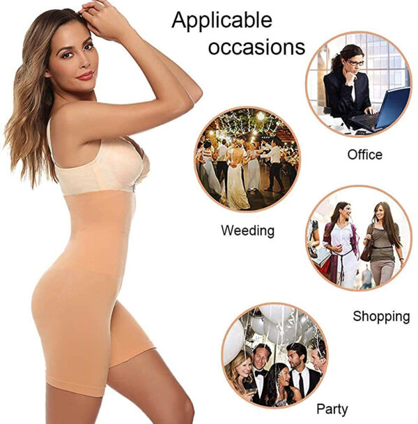 Slim n Lift Lower Half Body Shaper Shapewear Tummy Control Women High Waist Panties Body Shaper