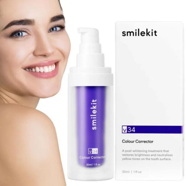 Hismile V34 Purple Whitening Toothpaste - Remove Stains, Reduce Yellowing, and Brighten Teeth for a Fresh, Healthy Smile - Image 5