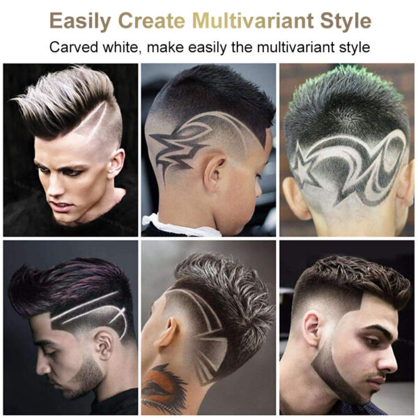 Professional Metal Body T9 Trimmer VINTAGE T9 Dragon Style Metal Rechargeable Electric Hair Clipper Cutting Machine Professional Hair Barber Trimmer - Image 4