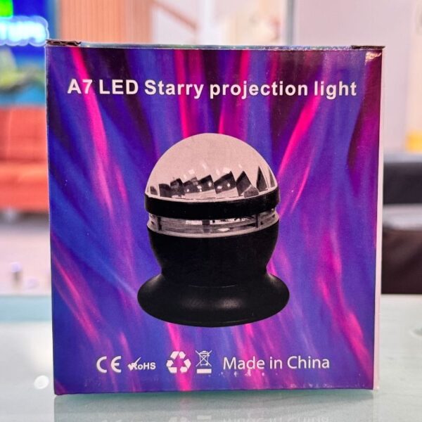 LED Starry Projection Light with Remote Control | A7 LED Starry Projection Light - Image 3