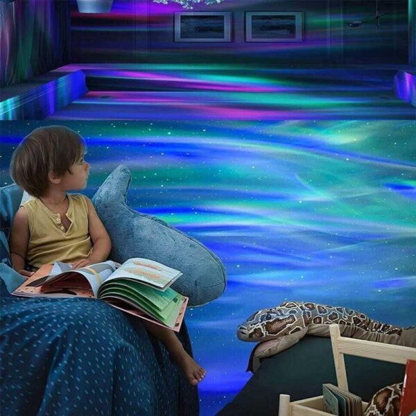 LED Starry Projection Light with Remote Control | A7 LED Starry Projection Light - Image 2