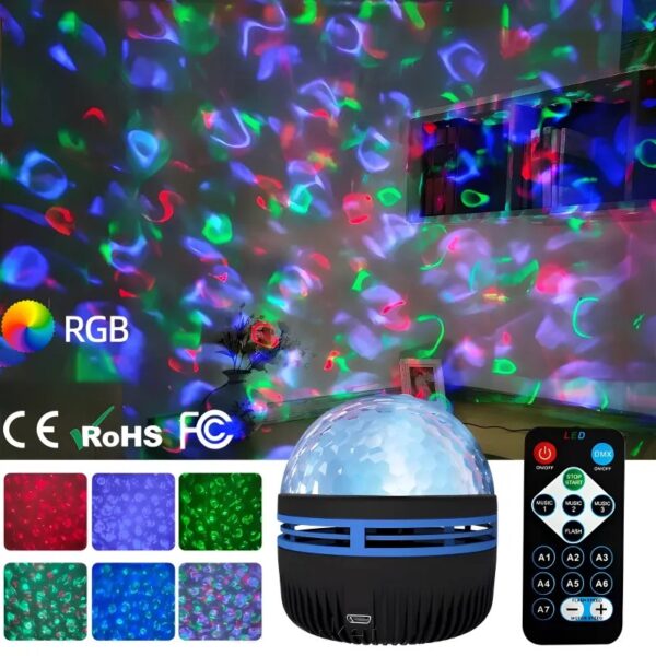Q6 Mini LED Starry Projection Light - Create a Magical Starry Night Sky with Remote Control - Image 6