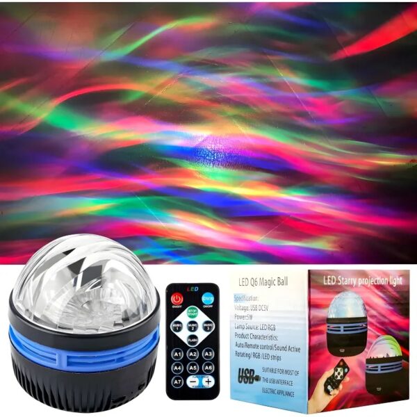 LED Starry Projection Light with Remote Control | A7 LED Starry Projection Light - Image 10