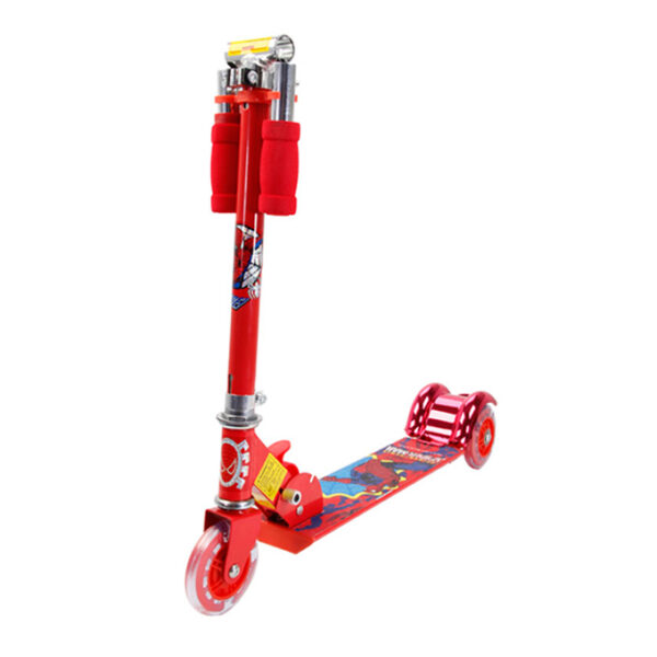 Scooty for Kids - 3-Wheel Foldable Mini Kick Scooter, Multi-Color Personal Scooter for Safe and Fun Rides - Image 6