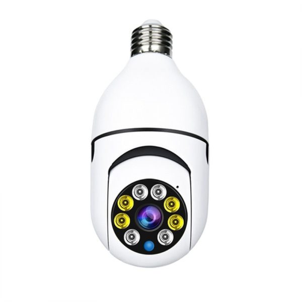 Speed-X SP-E27 Smart Bulb Camera: 1080p HD, 360° View, Night Vision, 2-Way Audio & Motion Detection - Image 2